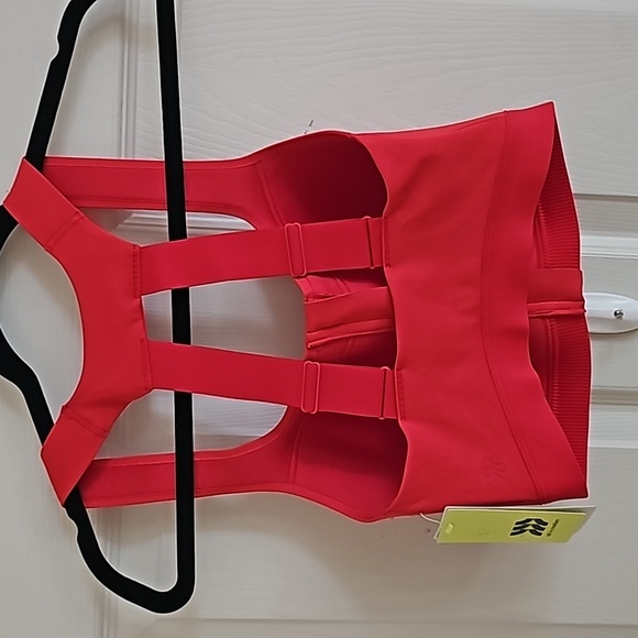 New--Women's Sculpt High Support Zip Front Sports Bra - All In Motion. 34DD - Picture 4 of 12